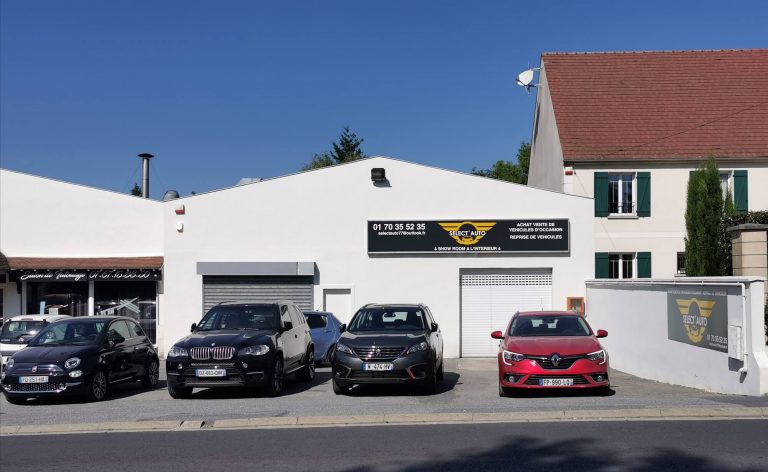 Devanture de la boutique de select auto